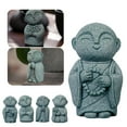 thumbnail image 4 of SharkTRUE Exquisite Small Monk Buddha Statue: Durable, Artistic & Versatile Home Decor, 4 of 8