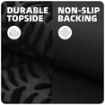 thumbnail image 5 of OEAKAY Outdoor Doormat 17"x29", Non Slip Welcome Mat, Low Pile Dirt Trapper Front Door Mat Outside, Heavy Duty Outdoor Mat for Front Doors, Black, 5 of 6