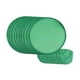 thumbnail image 2 of 10 ventiladores plegables de disco volador de 20 cm de diámetro, redondos, portátiles para decoración de viajes. Verde, 2 of 9