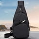 thumbnail image 1 of Bolso bandolera para hombre Multicompartimento con puerto de carga USB Fanny Pack Bolso JShteea El nuevo, 1 of 7