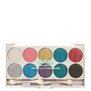 Claire's Bright Glitter blue Eyeshadow Palette