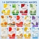 thumbnail image 2 of Set de mascarillas KONEUK, paquete 126 para el cuidado de la piel con 14 ingredientes, 2 of 7