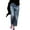 Blue, variant on Aayomet Mom Jeans Women's Plus Size Sculpting Slim Fit Skinny Leg Pull on Jean,Blue L
