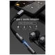 thumbnail image 3 of USB Tipo C una Conector para Auriculares de 3,5 mm Adaptador de Audio Digital Convertidor USB C una Cable Auxiliar para Auriculares de 3,5 mm Negro, 3 of 10