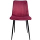 thumbnail image 3 of 2 Sillas Comedor Eames Tapizada Rack & Pack Vino Terciopelo Sala Habitación, 3 of 5