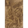 thumbnail image 3 of Jacopo Ligozzi 13x18 Black Modern Framed Museum Art Print Titled - Allegory of Gluttony (1590), 3 of 5
