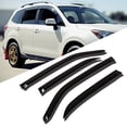 thumbnail image 1 of TuningPros WD-271 Tinted Smoke Out-Channel Window Visor Deflector Rain Guard 4-pc Set, 1 of 10