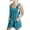 Blue, variant on Summer Girls Rompers Size 5-6 Teens Shorts Jumpers Dressy Casual Sleeveless Junior Overalls Shorts Loose Boho Trendy Outfits with Pocket Dark Blue