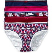 Secret Treasures - Stretch Cotton Bikini Panties, 5-Pack