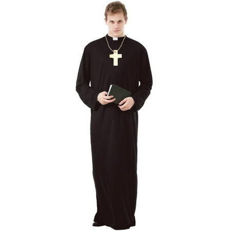 Prayerful Priest Adult Costume, XL
