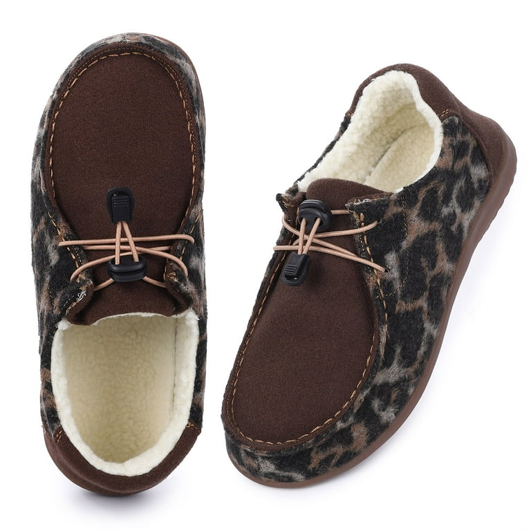 Womens moccasin slippers shop with arch support
