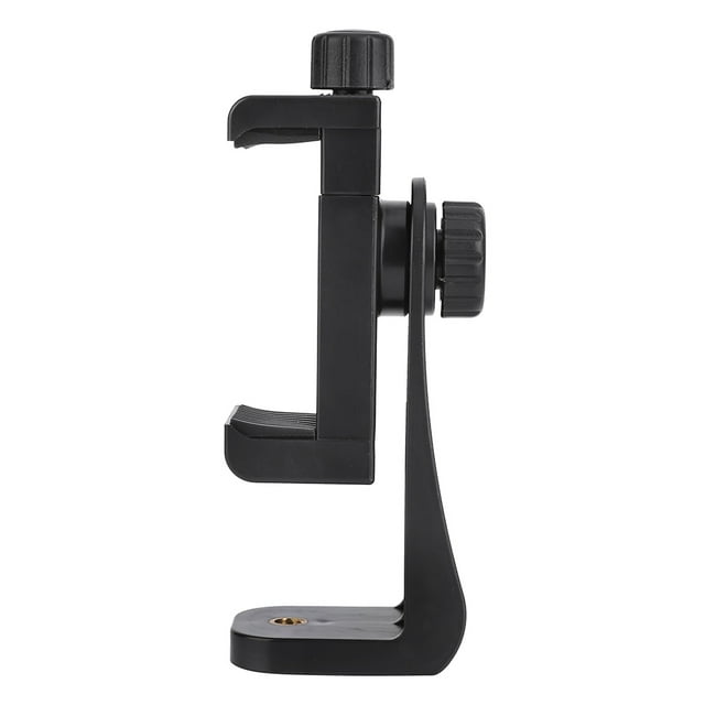 Montaje de Trípode de Trípode de Teléfono de Rotacia de 360, Adaptador de Trípode de Clip de Teléfono Liviano, Soporte de Trípode de Clip de Teléfono Duradero,