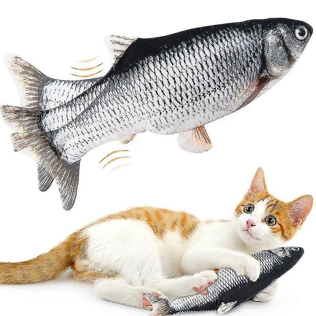 Jouet Poisson Mou pour Chat Jouet Poisson Mobile Neuf