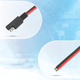 thumbnail image 5 of 14 AWG SAE Connector Cable SAE Power Car Extension Cable for Motorcycle Car Charger - 8 Pieces, 5 of 5