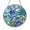 Acrylic 3.5 Inch, variant on Blue Forget Me Not Suncatcher, Faux Stained Glass Floral Window Art for Spring Home Decoration and Nature Lovers