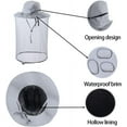 thumbnail image 4 of Bee Keeping Beekeeper Veil hat gnats Insect Bug Mosquito Fishing Gardening Cap with Head net Netting mesh Hood for Men Women 1Pack, 4 of 8