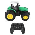 thumbnail image 4 of 1/24 2.4G Control Remoto Tractor Juguete Niños RC Tractor 4 Canales 8 Ruedas Niños Pequeños Vehículos Agrícolas Juguetes para Mayores de 3 Años Niños Niñas Verde, 4 of 10