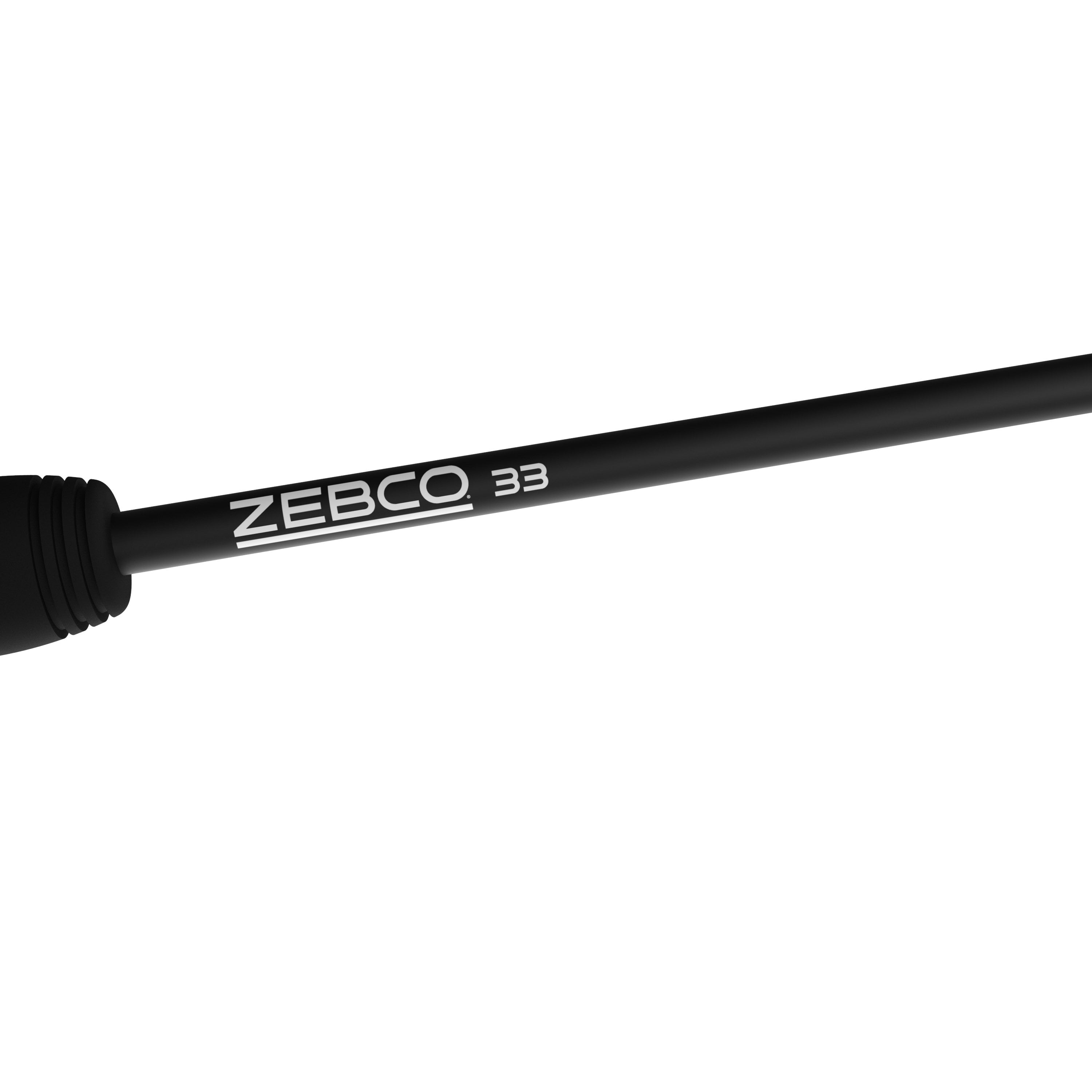 Zebco 33 Micro Spincast Reel and Fishing Rod Combo, 5-Foot 2-Piece Durable Fiberglass Fishing Pole, Size 10 Reel, QuickSet Anti-Reverse Fishing Reel, Includes 26-Piece Tackle Kit, Silver