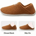 thumbnail image 2 of L-RUN Slippers for Men and Women Indoor House Slippers Warm Fuzzy Walking Shoes, 2 of 6