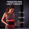 thumbnail image 3 of Lifepro Red Light Therapy Belt – Infrared Light Pad for Back, Muscle Relaxation, Circulation & Post-Workout Recovery - Black, 3 of 11
