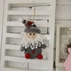 thumbnail image 4 of Adornos Navideños Grises para Árbol de Navidad, Llaveros, Colgantes para Mochilas, Regalos | Poliéster | 28 G | 15 X 10 X 5 Cm | 1 Colgante de Muñeca, 4 of 6