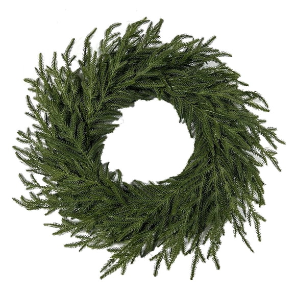 Cedar Garland Realistic Extra Full Cedar Christmas Garland For Stairs Garlands For Decoration Christmas Cedar Garland Home Decoration Mesh Tubing for Wreaths over The Door Hooks for Battery Operated