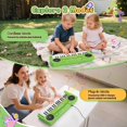 thumbnail image 3 of Piano para Niños MusicForset Mejorado de 37 Teclas con Micrófono Verde, 3 of 7