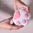 thumbnail image 3 of Lámpara De Pared De Silicona Dormitorio Moderno De Dibujos Animados Lámpara De Noche Led Usb Sala De Estar Creativa Lámpara De Ambiente Con Garra De Gato Minnieouse HA022061-00, 3 of 5