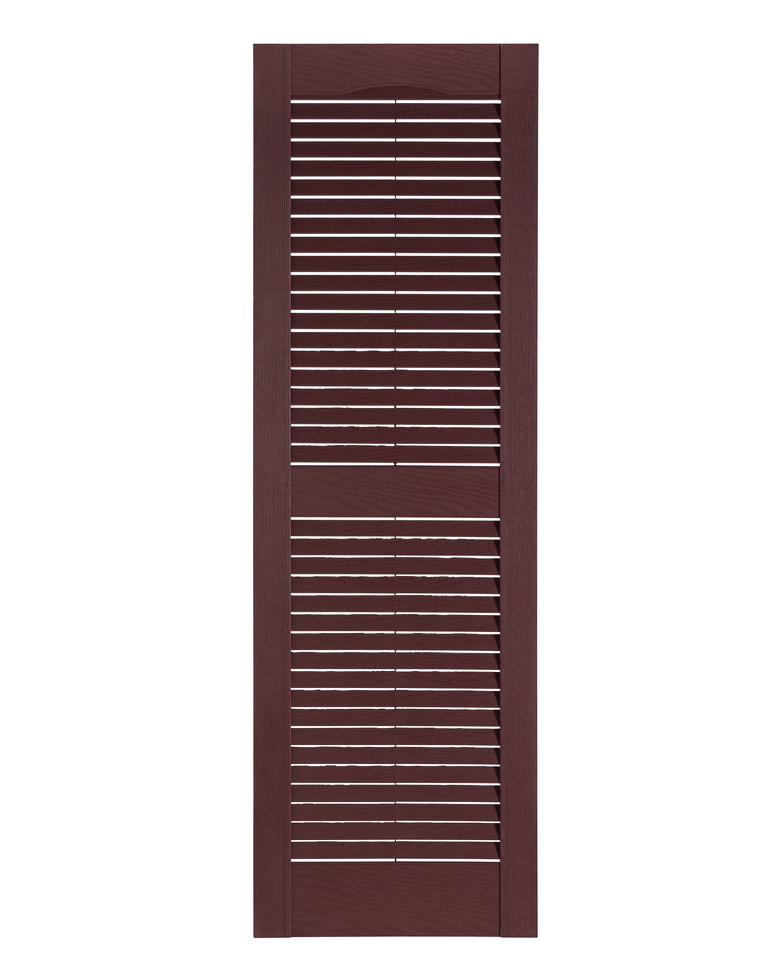 Premier OnePiece 260 Burgundy Louver Decorative Exterior