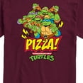 thumbnail image 3 of Teenage Mutant Ninja Turtles - Turtles and Pizza - Men's Short Sleeve Graphic T-Shirt, 3 of 5