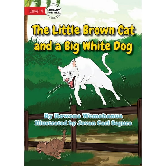 The Little Brown Cat and a Big White Dog, (Paperback)