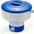 thumbnail image 1 of KEINXS 1/ 2 Pcs Distributeur de Chlore Flottant de 7 Pouces pour Piscines s'Adapte aux Tablettes de 3 Pouces - Flotteur de Chlore avec Évents de Débit Réglables Distributeur Chimique Équilibré [3 Capacités des Tablettes] Diamètre 7”, 1 of 6