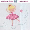 thumbnail image 3 of Cozy Line Home Fashions Cozy Line Ballerina Pink Girls Reversible Cotton Quilt Bedding Set with Decorative Pillows Queen 8 Piece, 3 of 5