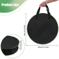 thumbnail image 2 of Wosthever El paño negro de Oxford hizo el organizador portátil del bolso del almacenamiento para el organizador del almacenamiento de los Verde, 2 of 6