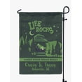 thumbnail image 1 of Printtoo Drapeaux de Camping Personnalisés Algues Vertes la Vie Roche Quand Votre Maison Roule Terrain de Camping Double Face Drapeaucampingdrapeaux Extérieurs Dejardin, 1 of 4