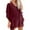 Wine-11, variant on REALiKUN Womens Batwing Short Sleeve Rompers Summer Lightweight Flowy Baggy Shorts Jumpsuits Casual One Piece Beach Outfits