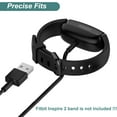 thumbnail image 3 of MYKOMI Charger for Fitbit Inspire 2 / Fitbit Ace 3, Replacement USB Charging Cable Cord for Fitbit Inspire 2, Ace 3 Fitness Tracker [3.3ft/1m], 3 of 6