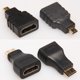 thumbnail image 1 of Sywqhk Mini macho compatible con HDMI a hembra compatible con HDMI + Micro a conector adaptador compatible con HDMI para HDTV, 1 of 6