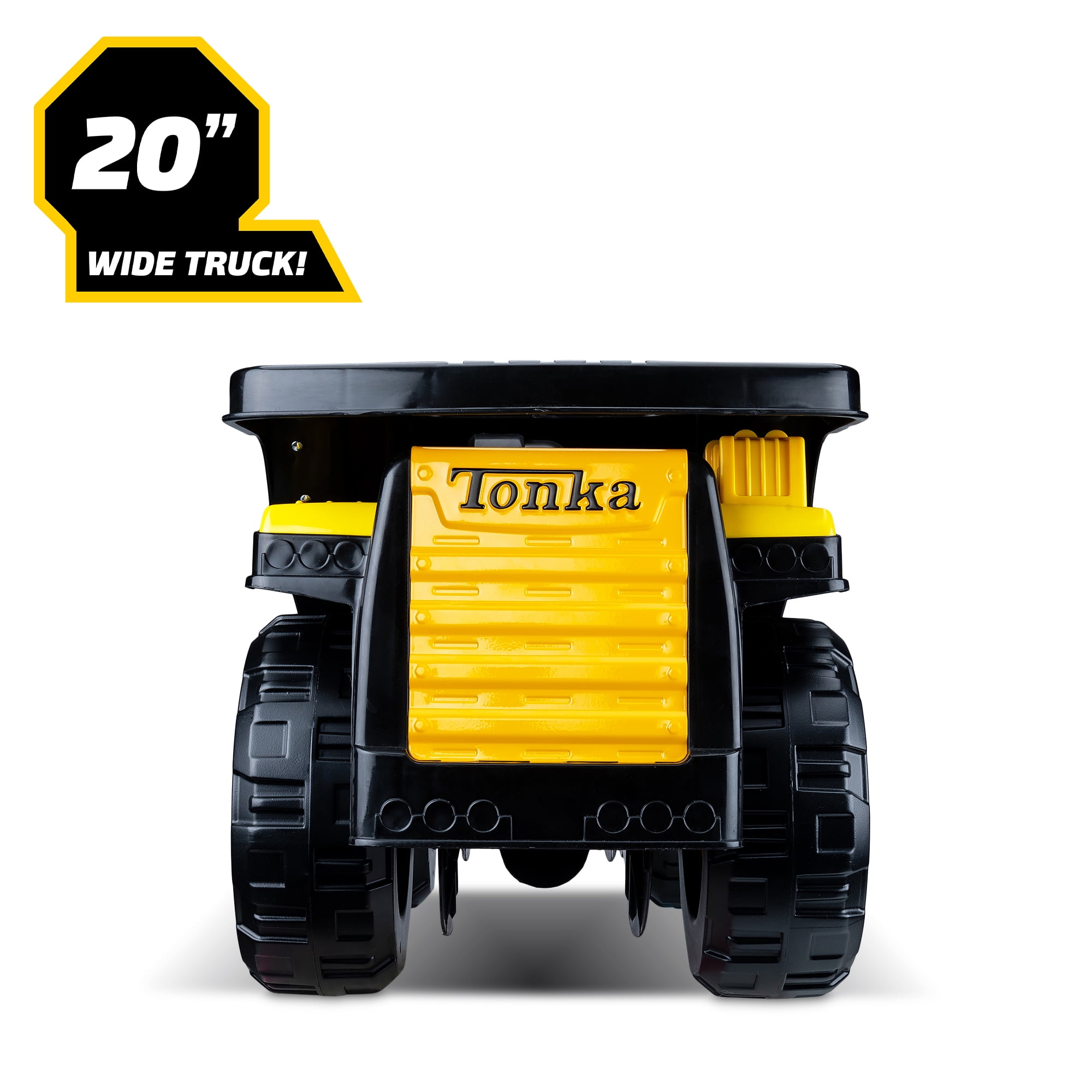 Tonka Steel Classics Toughest Mighty Dump Truck, Play Vehicles, Great Gift for Boys or Girls, Age 3 years and up.