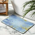 thumbnail image 4 of Experience Ultimate Comfort with Our Modern Abstract Gray Runner Rug: 20x32 inch, Non-Slip, Soft, Low Pile, Machine-Washable, Ideal for Bathroom, Kitchen, Hallway, 4 of 5