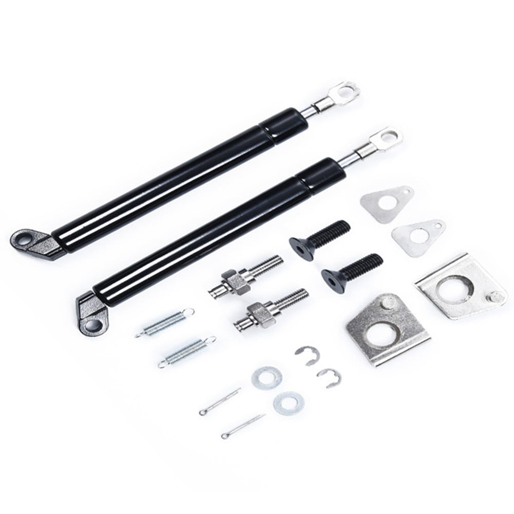 Vérins à Gaz Hayon Pour Mazda BT-50 (2012-2018) Et Ford PX (2011-2017) – Paire, Acier Noir, Facile à Installer