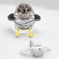 thumbnail image 4 of TIELUTT Motion Activated Flapping Bird Cat Toy – Realistic 3 Mode Wing Action Built in Pocket Dog for Chewers Dog Aggressive Chewers Rope Battery Operated for Dogs Tough Chew Dog Large Dog Rope for B, 4 of 7