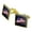 Gold, variant on We Will Overcome Flag Stars USA America Square Cufflink Set - Silver or Gold