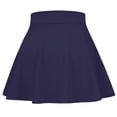 thumbnail image 6 of KPOPLK Girls Tennis Skirts with Pockets Athletic Skorts Inner Shorts High Waisted Sports Golf Running Skirt(11-12 Years,Blue), 6 of 8
