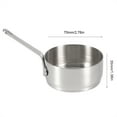 thumbnail image 3 of Tazas De Salsa De Condimentos De Acero Inoxidable, Mini Cacerola Para Salsa, Mini Olla Para Sopa, 100 Ml, 4 Oz, Recipiente Para Salsa De Jugo, Taza Para Salsa Con Asa, 3 of 7