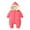 Red, variant on GYRATEDREAM Baby Girl Winter Snowsuit Toddler Jacket Clothes For Boy Infant Jumpsuit Hoodied