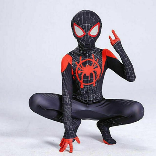 El disfraz de Spiderman negro es el mejor regalo para los niños