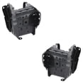 thumbnail image 4 of New Front Left and Front Right Bumper Bracket Compatible With Toyota Corolla SE 4 Cyl 2.0L Corolla Hybrid LE 4 Cyl 1.8L 2019-2023 By TO1066186 TO1067186 5701412070 5701302100, 4 of 8