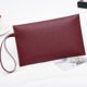 thumbnail image 1 of Bolsa Mujeres Cerrojo PU Cuero Puro Cartera larga Monedero Teléfono Embrague Muñequera / Vino Rojo Ndcxsfigh Para Estrenar, 1 of 4