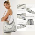 thumbnail image 4 of Floral and Bee Watercolor Crossbody | Minimalist Travel Purse | Stylish & Sleek Design, 4 of 4